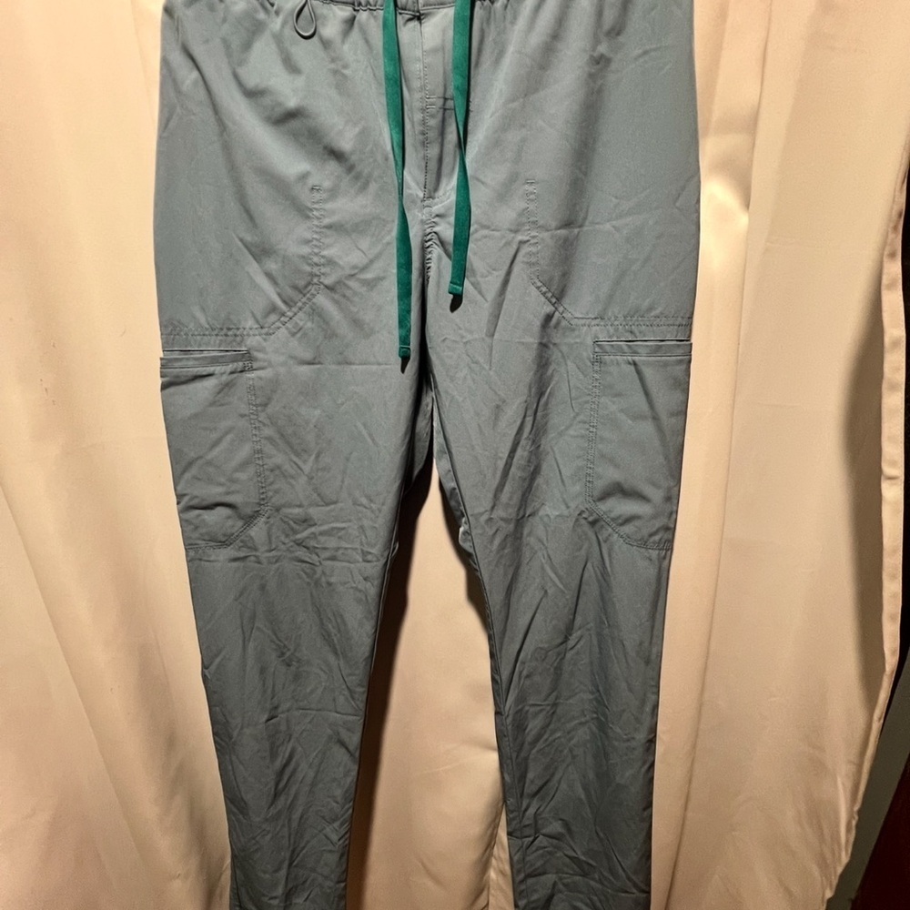 FIGS Women’s Technical Collection Jogger Scrub Pants Blue Small Tall S/T - Picture 2 of 7